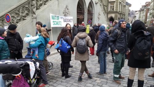 protest vor dem Rathaus März 2018 (1)