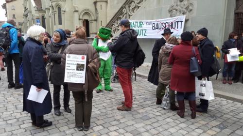 protest vor dem Rathaus März 2018 (3)